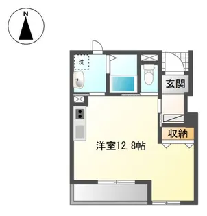 ヴィラ田中C【103号室】の間取り