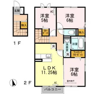 White Wit【2階】の間取り