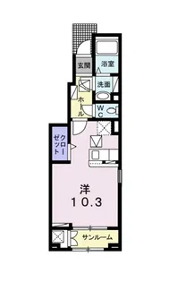 シャルマンⅢ【1階】の間取り