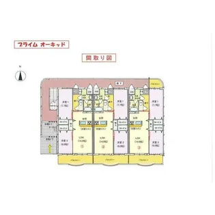 ブライムオーキッド・【103号室】の間取り