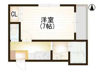 ビショー武蔵関【301号室】の間取り