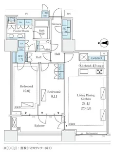 三田ガーデンヒルズ イーストヒル【4階】の間取り