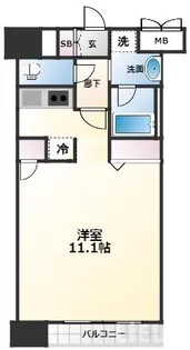 宮城県仙台市青葉区上杉2丁目【マンション】の間取り