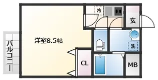 宮城県仙台市青葉区宮町1丁目【マンション】の間取り