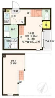 VIVRE平成【2階】の間取り