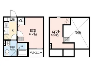 ディアコート長町【1階】の間取り