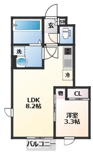 宮城県仙台市青葉区宮町1丁目【アパート】の間取り