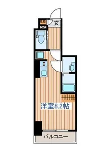 宮城県仙台市青葉区二日町【マンション】の間取り