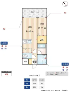 福岡県福岡市博多区東那珂1丁目【マンション】の間取り