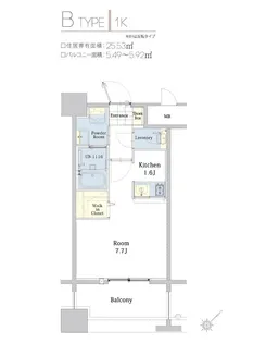 福岡県福岡市博多区博多駅東3丁目【マンション】の間取り