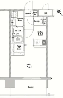 福岡県福岡市博多区築港本町【マンション】の間取り