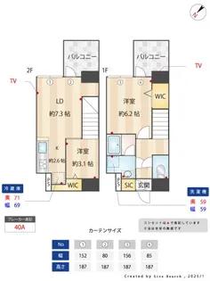 福岡県福岡市博多区博多駅南3丁目【マンション】の間取り
