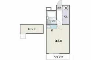 福岡県福岡市南区西長住1丁目【アパート】の間取り