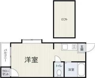 福岡県福岡市城南区田島4丁目【アパート】の間取り