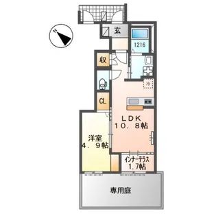 福岡県福岡市東区香椎駅東2丁目【アパート】の間取り