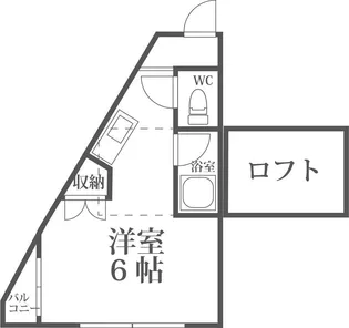 カンステレイションII【101号室】の間取り