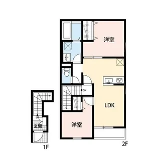 Grand Reve【207号室】の間取り