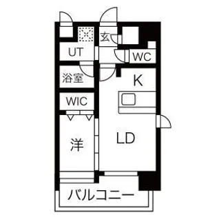 パグーロ城西【1003号室】の間取り