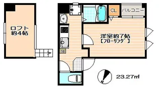 イル・グラッツィア薬院大通り【2階】の間取り