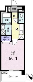 ありの実I【5階】の間取り