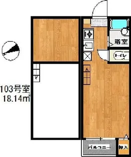 K&I壱番館【103号室】の間取り