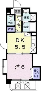 プレジール・S【408号室】の間取り