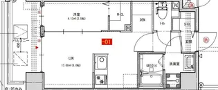 MODERN PALAZZO 博多FRONT【3階】の間取り