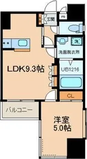 メゾン ド ばんらい【8階】の間取り