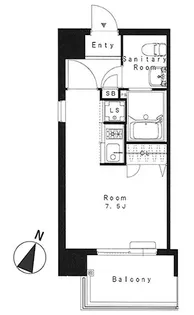 M’s高砂【6階】の間取り