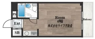 ラフォーレ菱屋西Ⅱ【5階】の間取り
