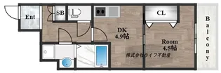 GARDENIA高井田【8階】の間取り
