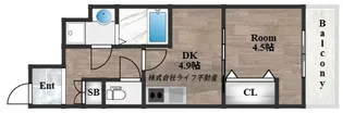 GARDENIA高井田【5階】の間取り