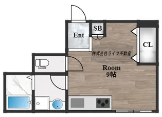 M’sCourt【3階】の間取り