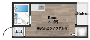 サンシャイン小阪【4階】の間取り