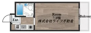 サンパレス布施【5階】の間取り
