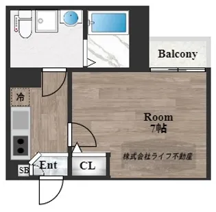 ベルテンポ【2階】の間取り