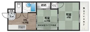 サンコート小澤【4階】の間取り
