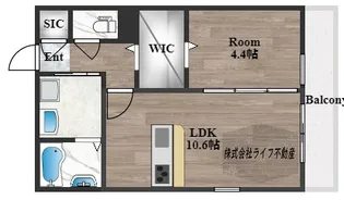 Vier Casa A【2階】の間取り