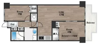 友井グレイス【11階】の間取り