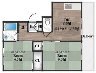 ハイツタカハシ【3階】の間取り