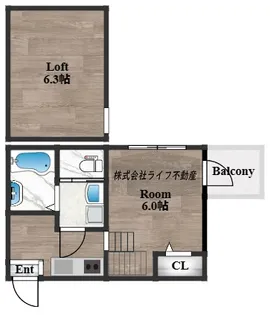 Maison Plum【1階】の間取り