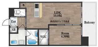 プレジオ荒本新町【4階】の間取り
