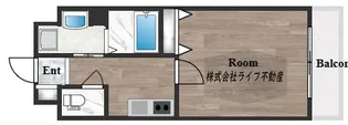 FELIZ GALAXY【7階】の間取り