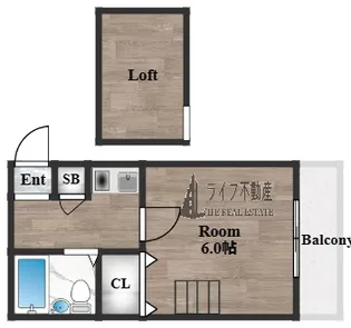 ハウスランド布施【2階】の間取り