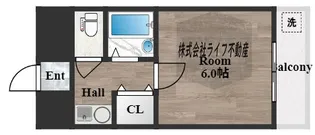 PS HIGASHI OSAKA【5階】の間取り