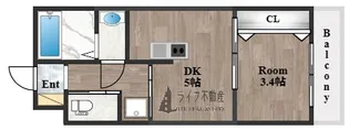 REGIES近大southⅡ【3階】の間取り