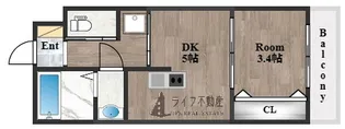 REGIES近大southⅡ【2階】の間取り