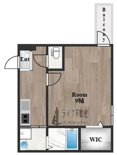 フジパレス高井田Ⅲ番館【1階】の間取り