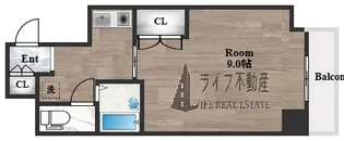 八戸ノ里HIROビル【5階】の間取り