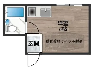 アリーヴェデルチ小阪【5階】の間取り